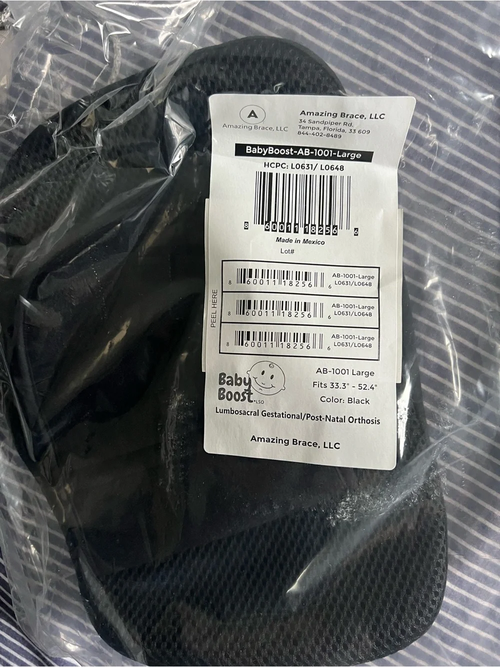 Baby Brace maternity waist belt